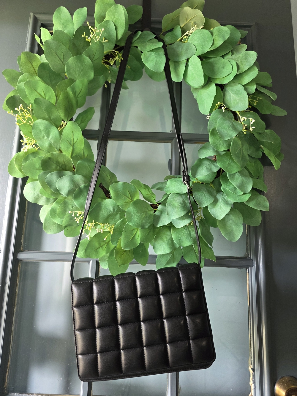 H&M Black Puffy Crossbody